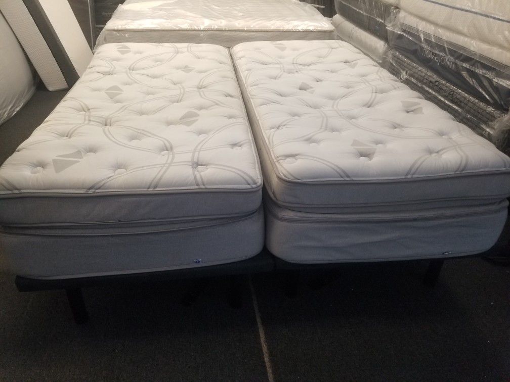 Split King Sleep Number I10 Mattresses With Sleep Science
