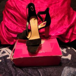 Bamboo Black Heels