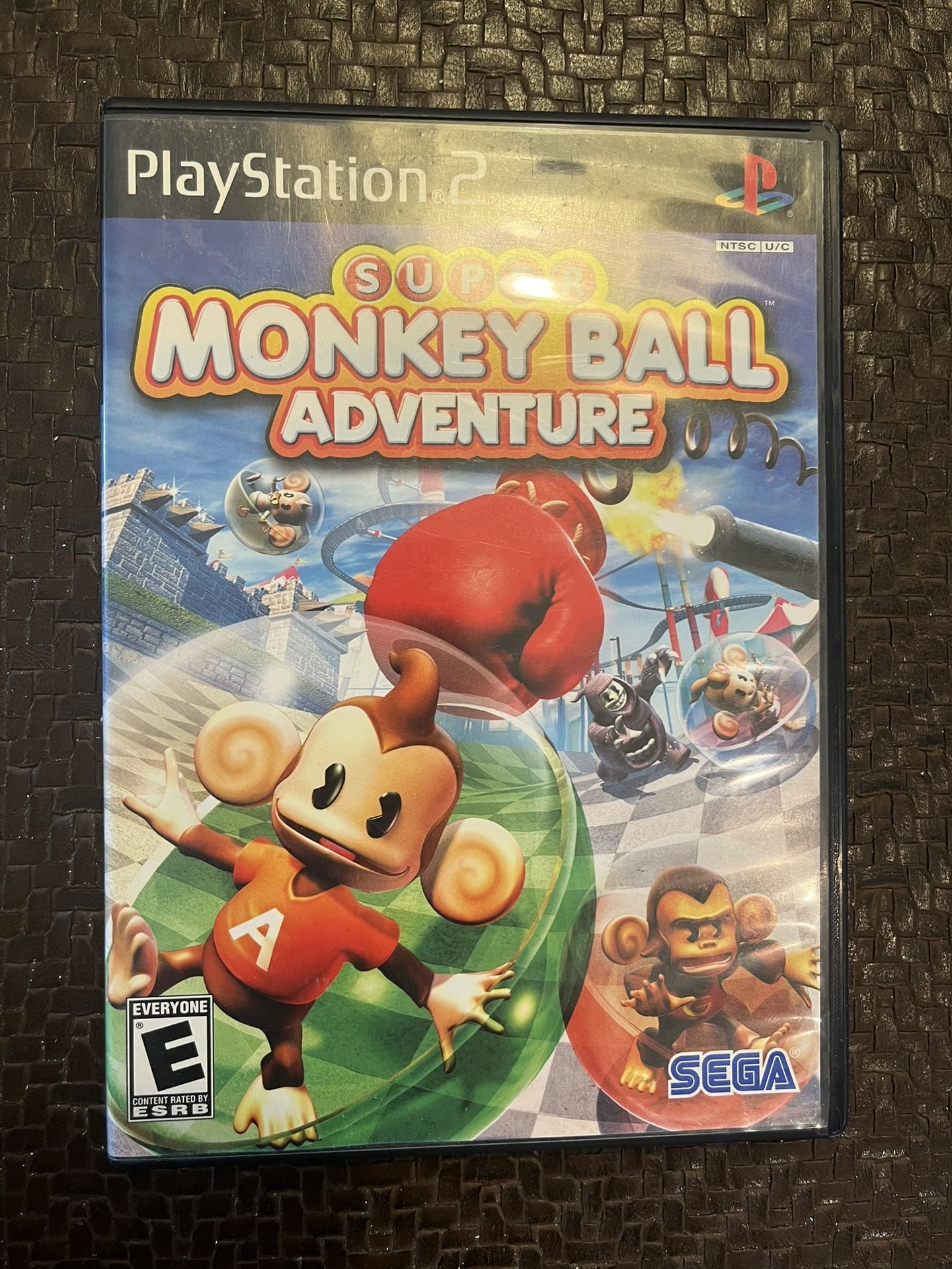 Super Monkey Ball Adventure PS2 PlayStation 2 - Game & Case WORKING