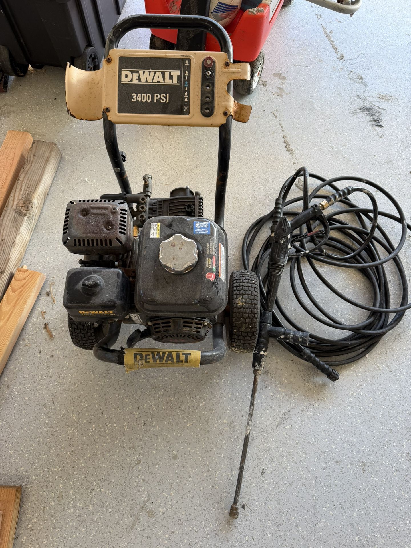 Dewalt 3400 Psi Pressure Washer