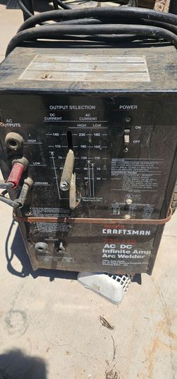 Arc welder . Craftsmen  AC and DC.