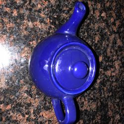 Ceramic Blue Teapot