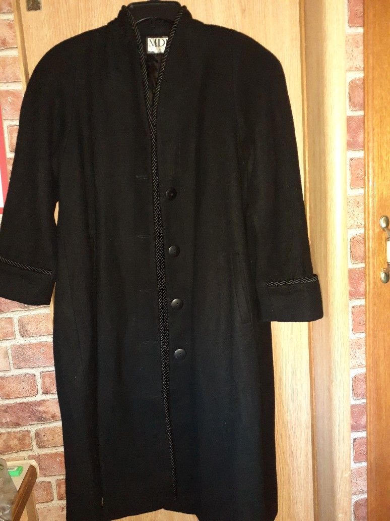 MARIO DE PINTO WOOL VINTAGE COAT