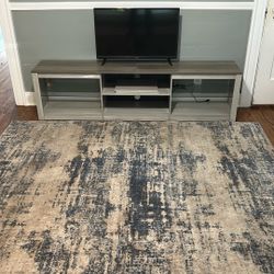 Tv Stand And Carpet 
