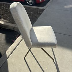 2 White Chairs Still Good 