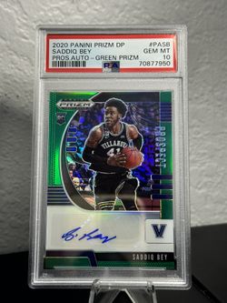 2020 Panini Prizm DP-Prospect Autographs Saddiq Bey 