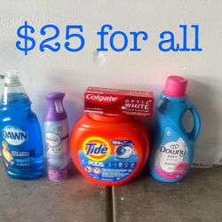 Tide Y Articulos Para El Hogar $25 For All 