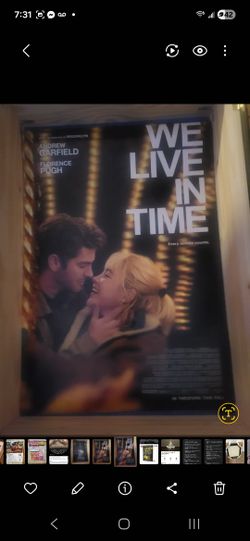 We Live In Time Movie Poster 