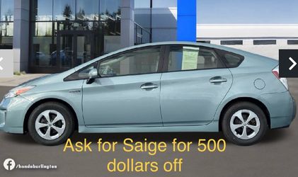 2012 Prius 11,654$