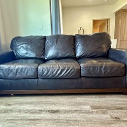 Leather Couch 