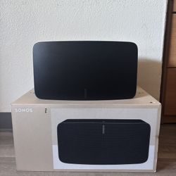 SONOS FIVE BRAND NEW BLACK