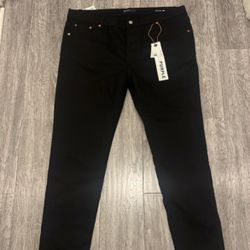 purple jeans