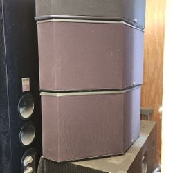 Klipsch Rf7 Rf3 Towers Rf7 Rf3 Surround Speakers An 15 In Subwoofer 