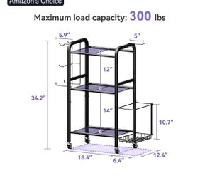 Gym storage cart