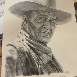 Gary Giuffre John Wayne Print 