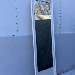 Hanging Mirror ~ 42” x 16” $15 pickup up in Johnston 