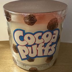 Coca Puffs Candle