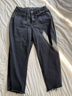 Judy Blue Crop Black Jeans 