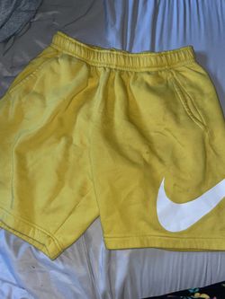 Nike yellow shorts