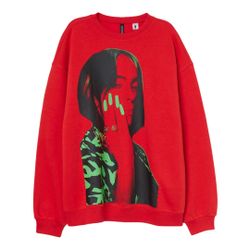 H&M Oversized Billi Eilish Sweatshirt