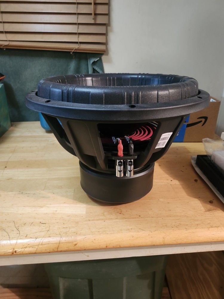 American Bass Xfl 1544 Dual 4ohm 15 Inch Subwoofer 3000 Watts New $275