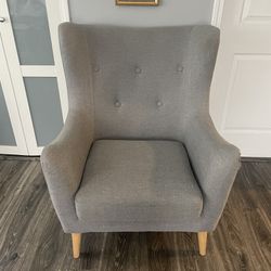 Gray Armchair  