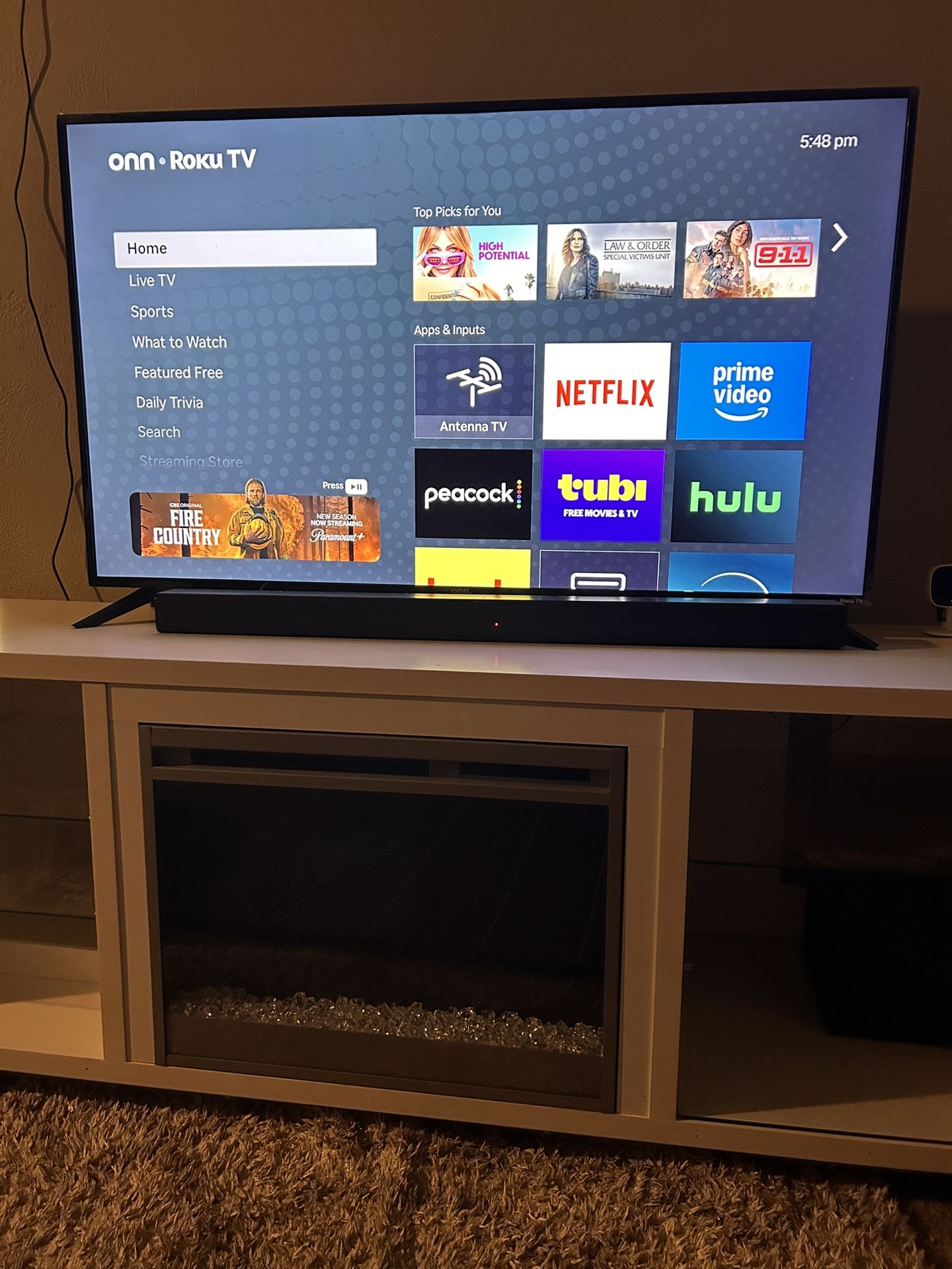 50 Inch Roku TV New Condition $200