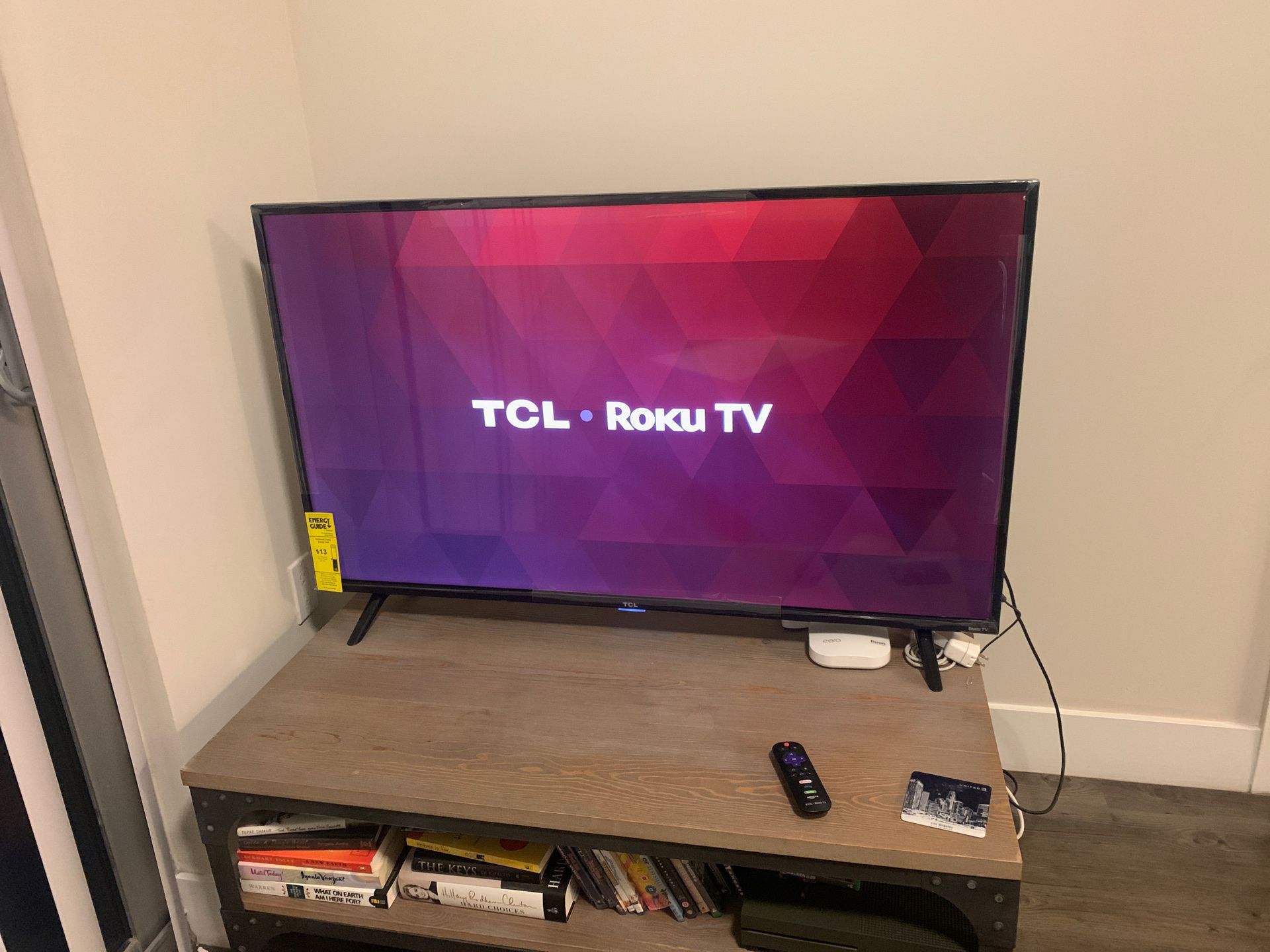 50” TCL 4K UHD LED ROKU SMART TV