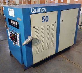 QUINZY SCREW AIR COMPRESSOR 50 HP MODEL QSB50WCW32P