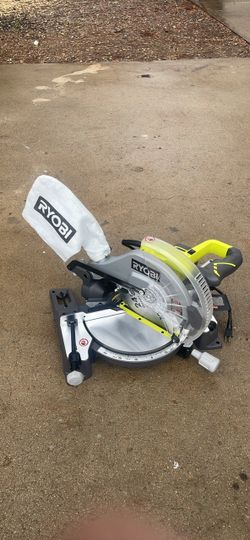 RYOBI 14 Amp Corded 10 in. Compound Miter Saw with LED Cutline Indicator