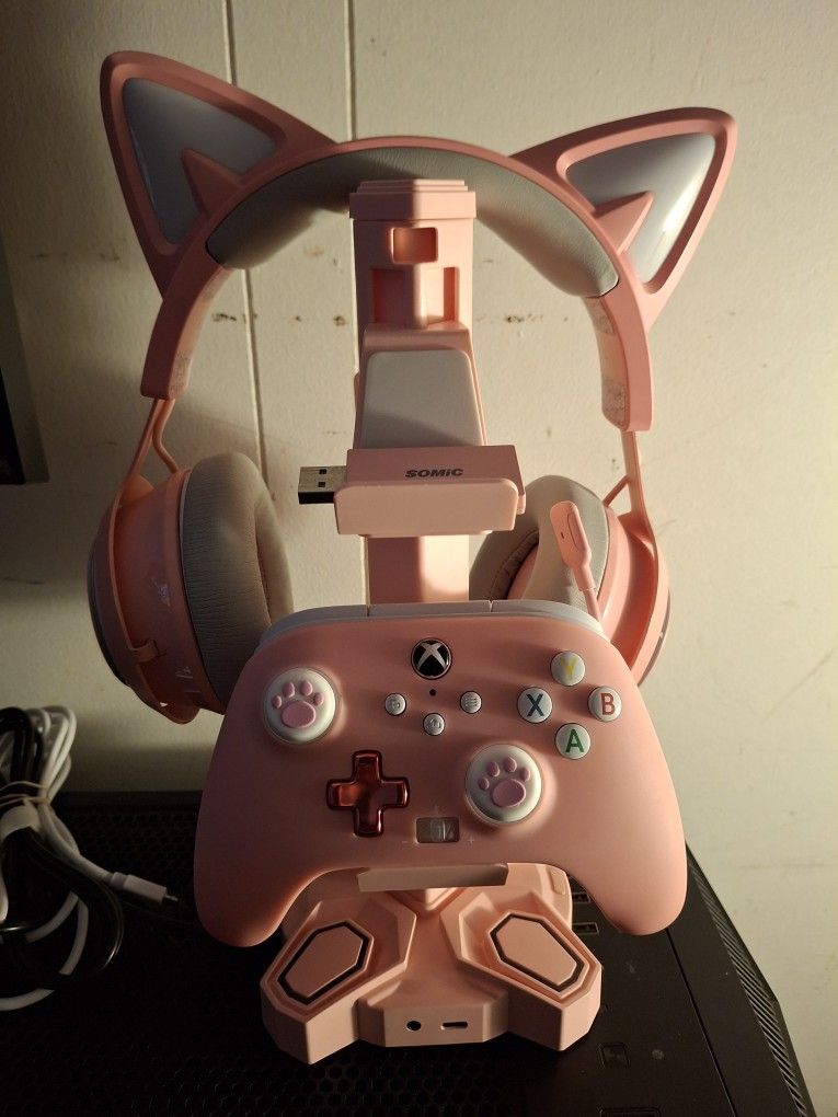Limited Edition Somic Cat Ears Gaming Set