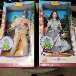 Tin Man And Dorothy  Barbie Collection