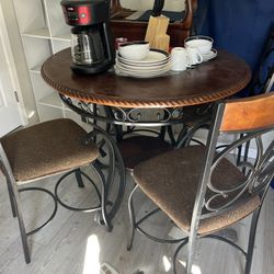 Table And Four Chairs 