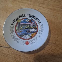 Knoxville Tennessee the 1982 worlds fair plate 