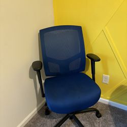 Executive Office Desk Chair, Blue