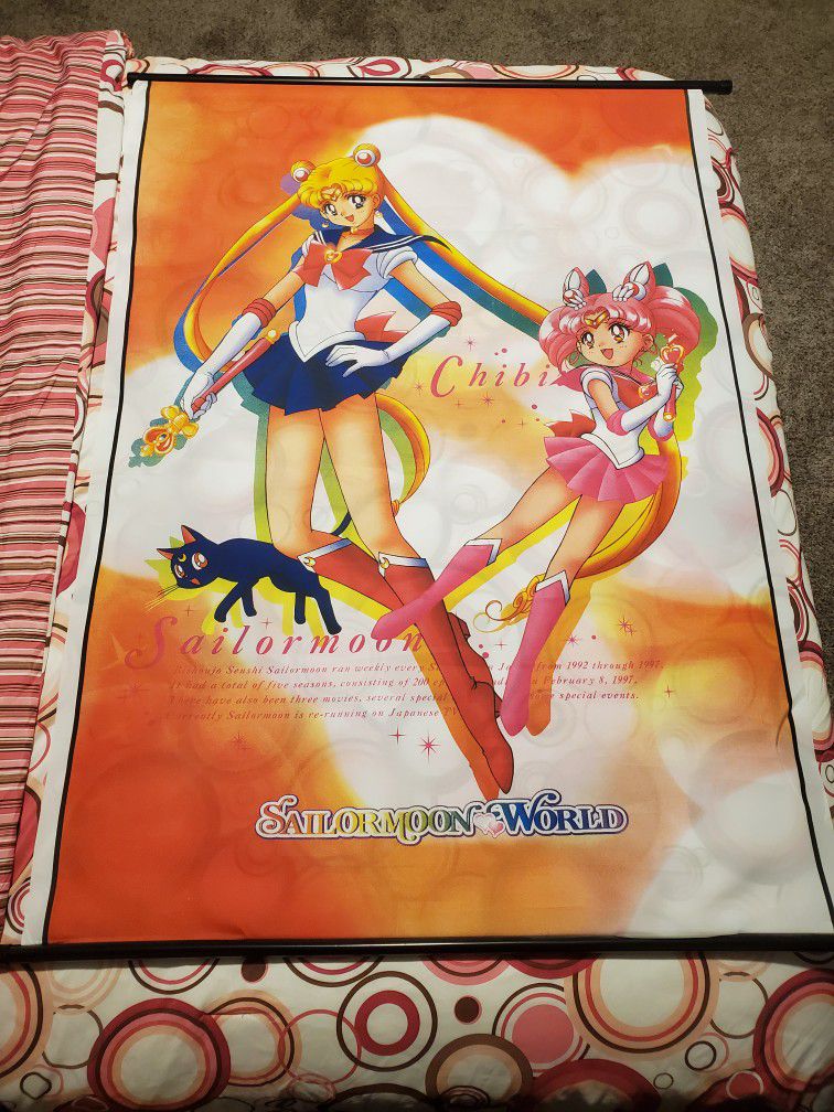Sailor Moon Scroll Poster