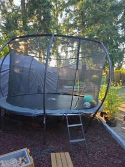 Used trampoline
