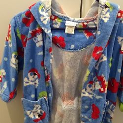 Bath / Swim Robe cover up (robe) Size S for age 5 - 6