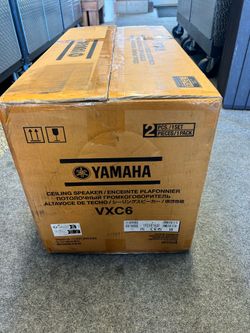Yamaha VXC6 Speakers Pair Brand New