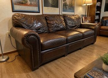 FREE Delivery - Stickley Leather Sofa - $7k retail