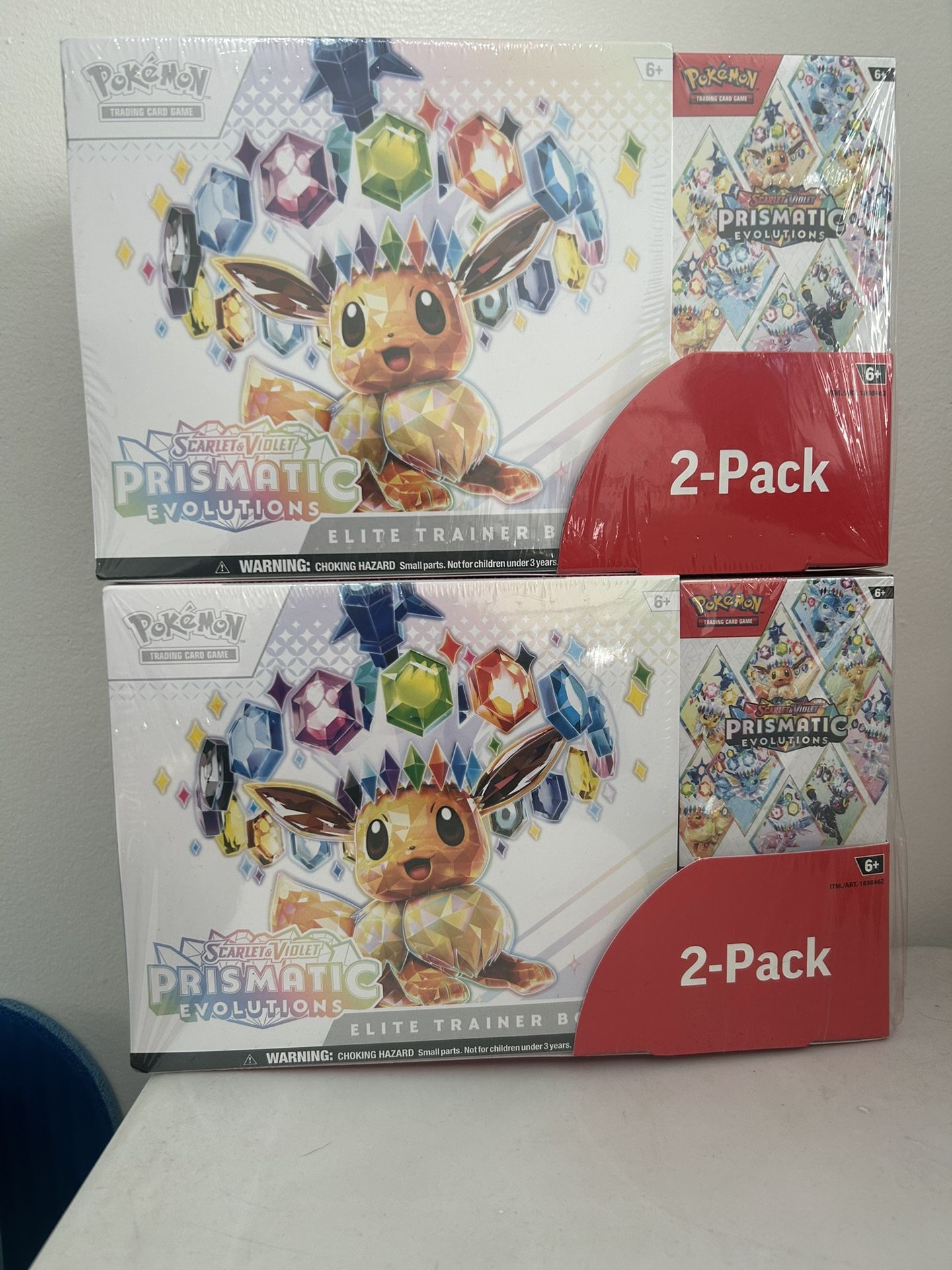 Pokemon Prismatic Evolutions ETB Bundle Costco