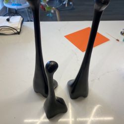 Ikea Louise Hederstrom Black Giraffe Sculpture