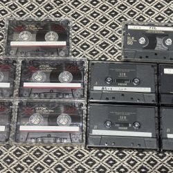 Lot of 10 Cassette Tapes