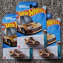 (Last One) Hot Wheels '94 TOYOTA SUPRA Fast And Furious Tooned Edition!