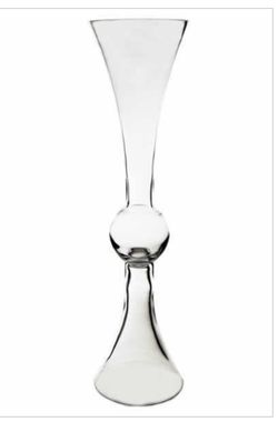 Tall reversible trumpet vases /wedding/ party/ ceremony $110 for both obo
