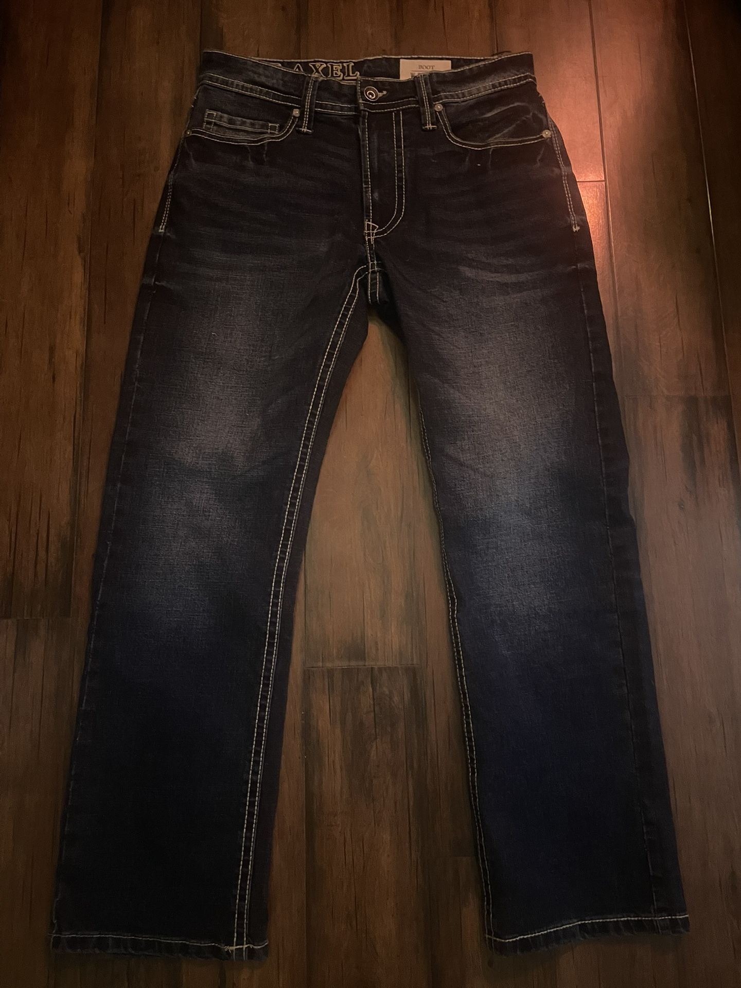 Boot Cut Blue Pants 29/30 male
