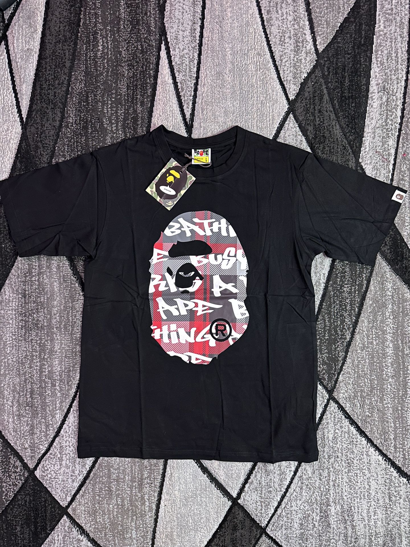 BAPE Graffiti Check Shirt