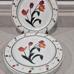 Tulip Melamine Dishware Set, 10 Count