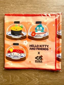 Hello Kitty and Friends x Kura Sushi Promo Collab Towel