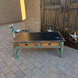 Rustic Southwest Style Side/coffee Table